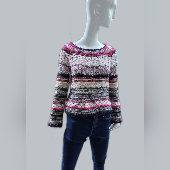 Sleeping On Snow Pullover Sweater. Multi Colour/mixed Fabric Small - Picture 1 of 16